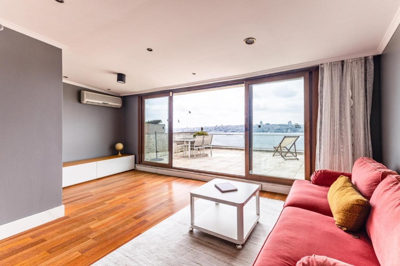 Duplex Flat W Panoramic Bosphorus View And Terrace Διαμέρισμα Κωνσταντινούπολη Εξωτερικό φωτογραφία